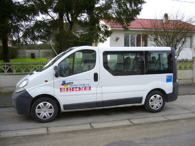 Trafic blanc Vital Services Mobilité vue de côté